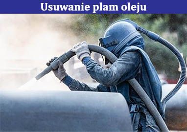 Usuwanie plam oleju