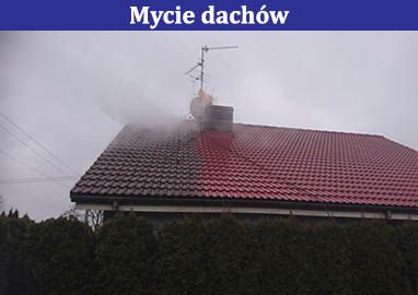 Mycie dachów
